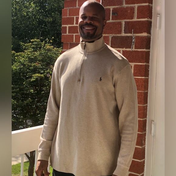 Ralph Lauren Men's Half Zip-Up Sweater - Picture 12 of 15